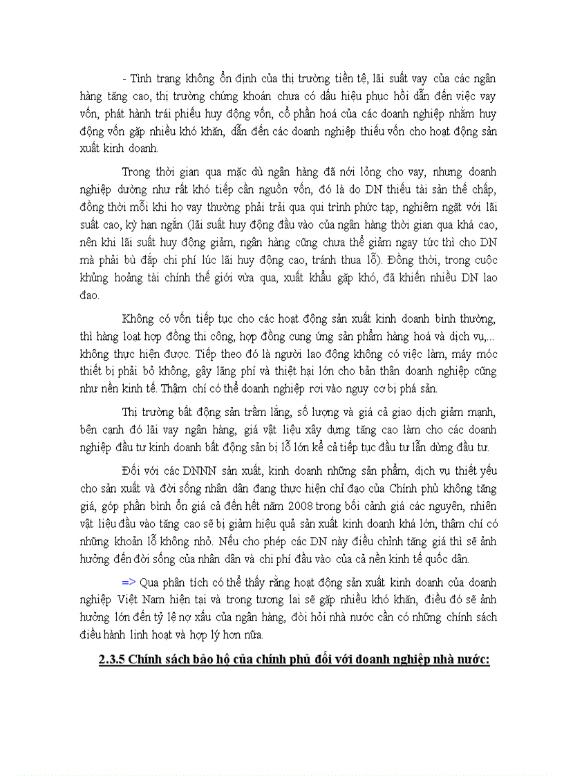 image for page Nợ xấu và nguy cơ tiềm ẩn đối với hệ thống ngân hàng Việt Nam