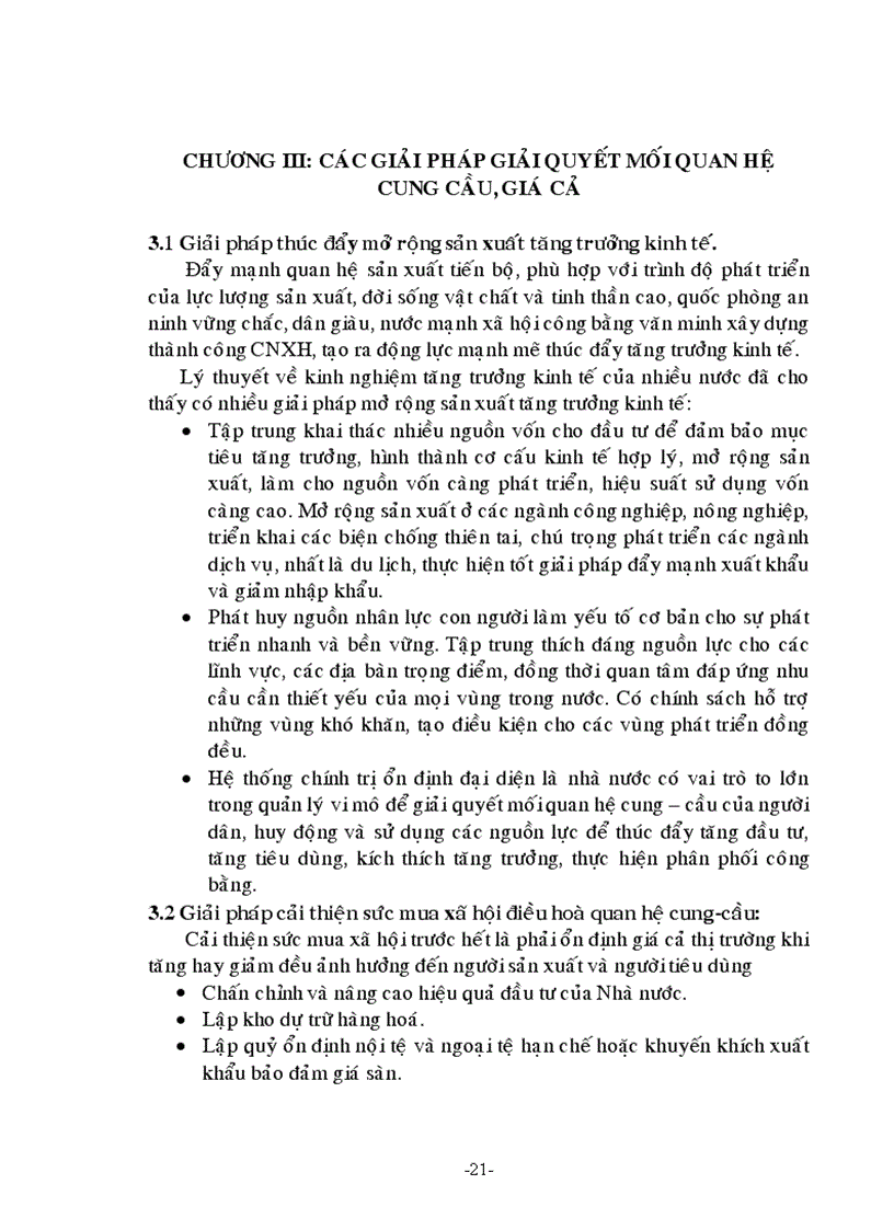 image for page Tác động của quy luật cung cầu đến giá cả giá trị hàng hoá qua thực tiễn kinh tế Việt Nam