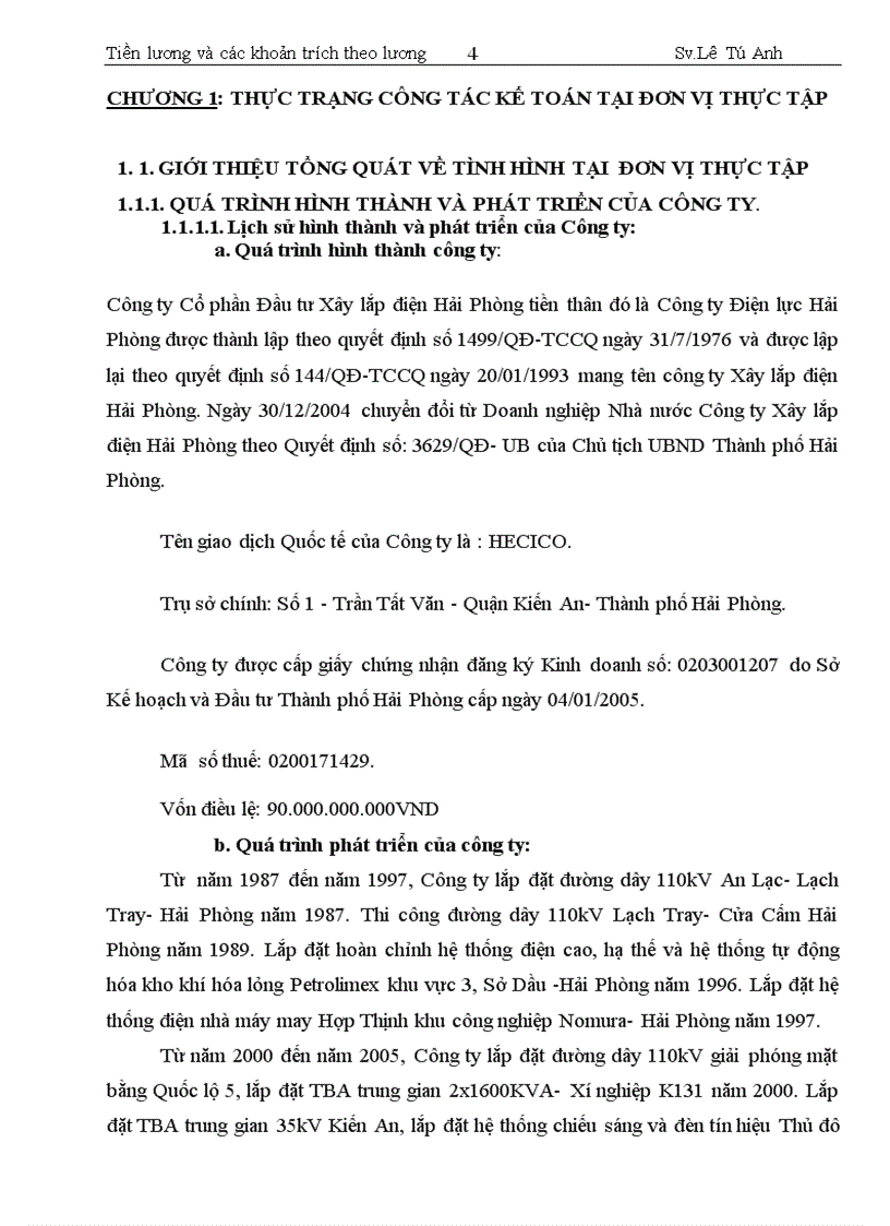 image for page Hoàn thiện kế toán tiền lương và các khoản trích theo lương tại công ty cổ phần đầu tư xây lắp điện hải phòng