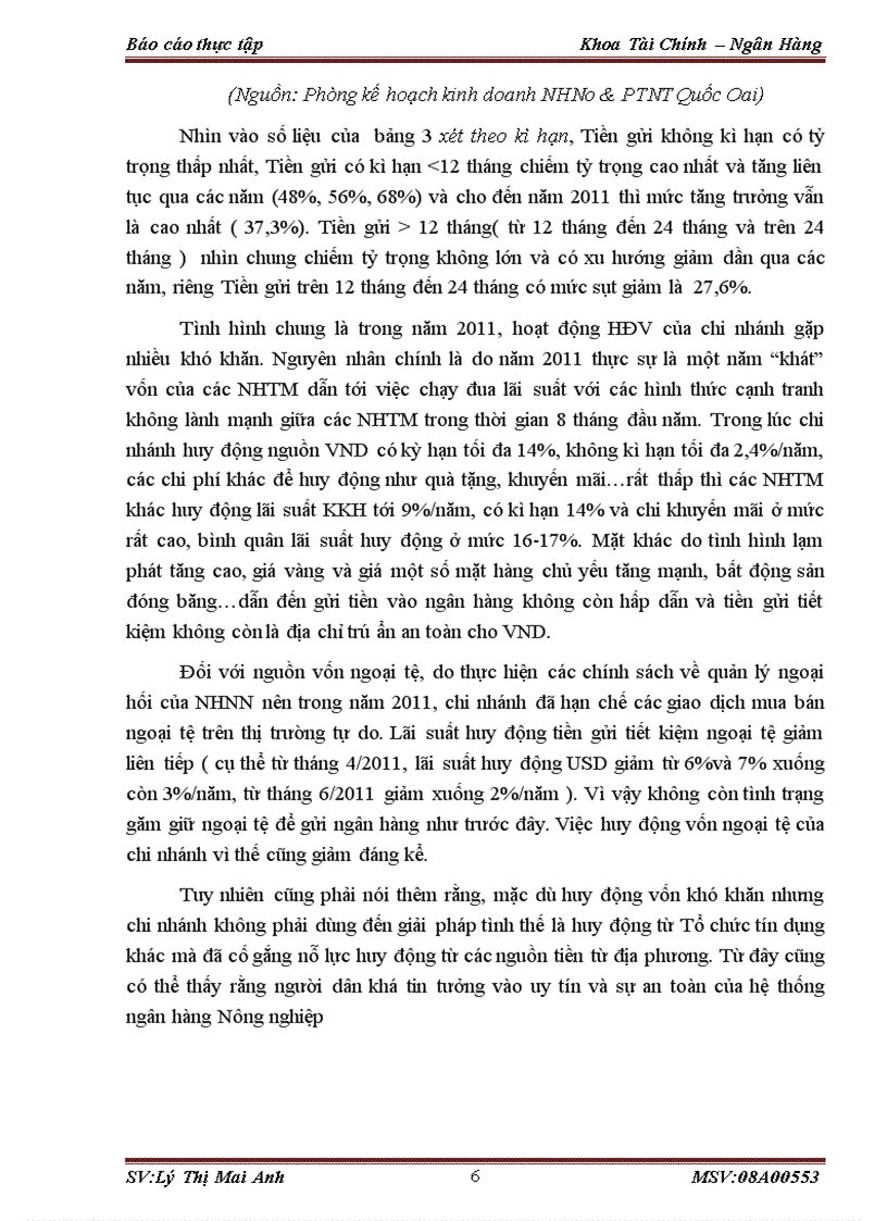 image for page Kết quả hoạt động kinh doanh của chi nhánh trong những năm gần đây