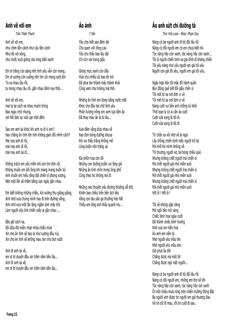 image for page 1256 Lời Bài Hát Việt