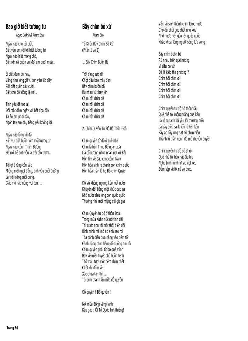 image for page 1256 Lời Bài Hát Việt