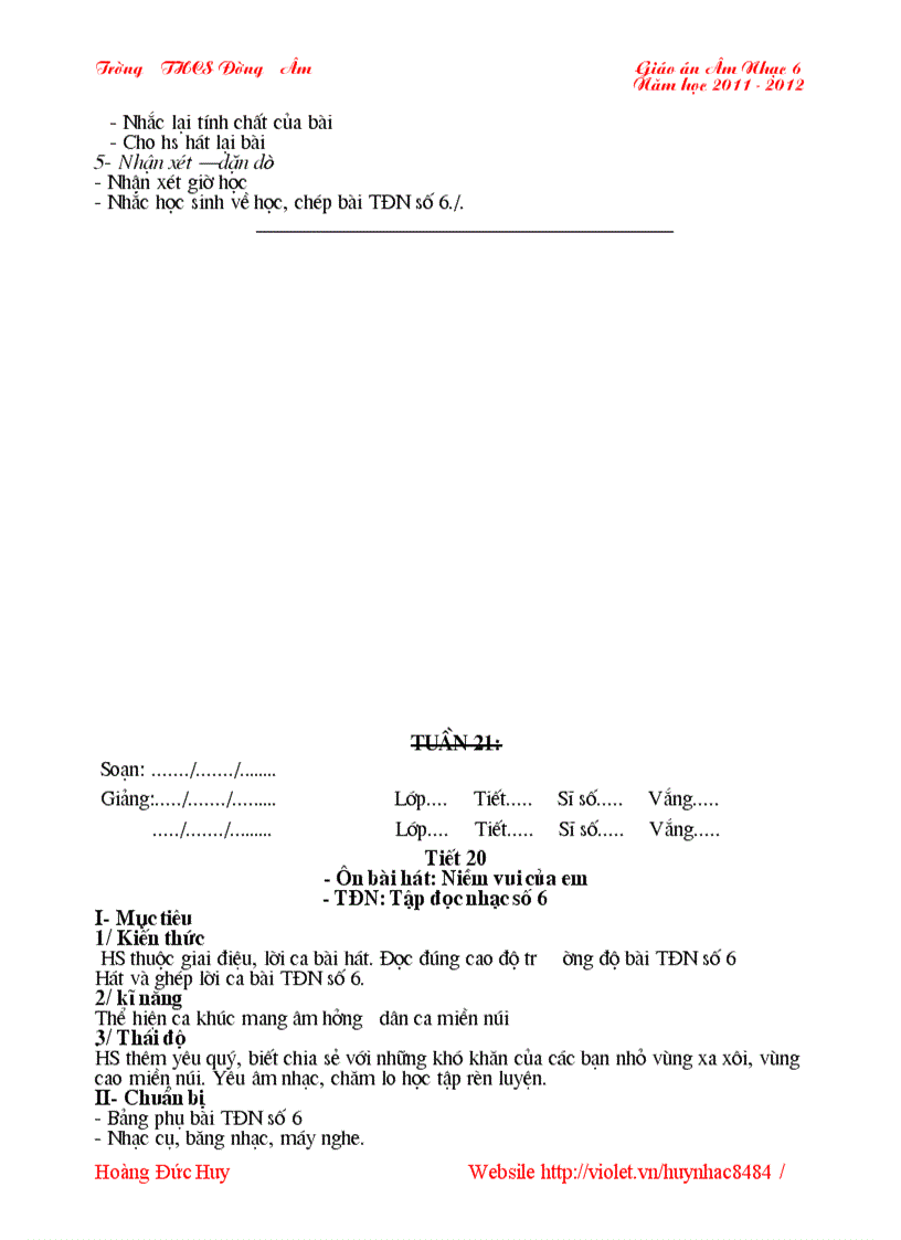 image for page Am nhac 6 3 cot hkii chuan doc