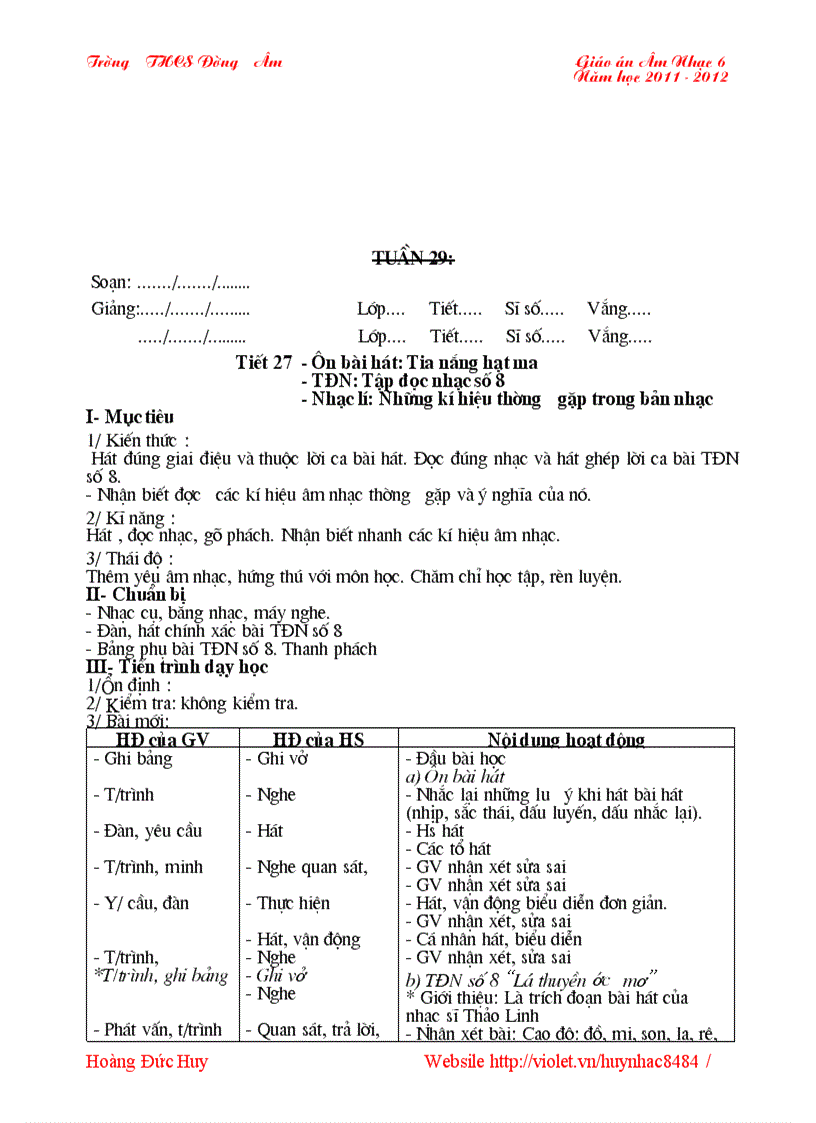 image for page Am nhac 6 3 cot hkii chuan doc