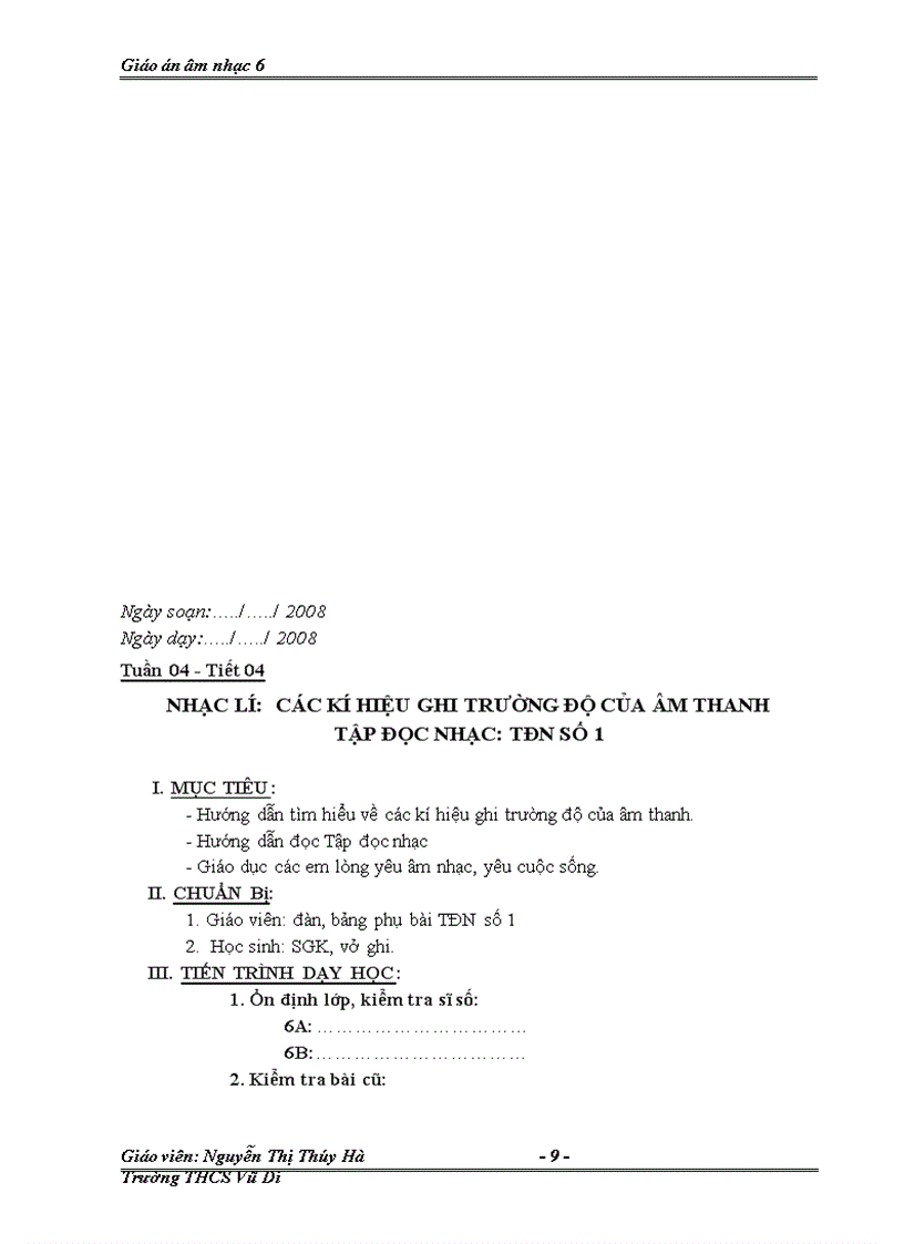 image for page Âm nhạc 6 hay