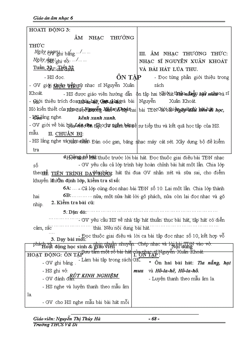 image for page Âm nhạc 6 hay