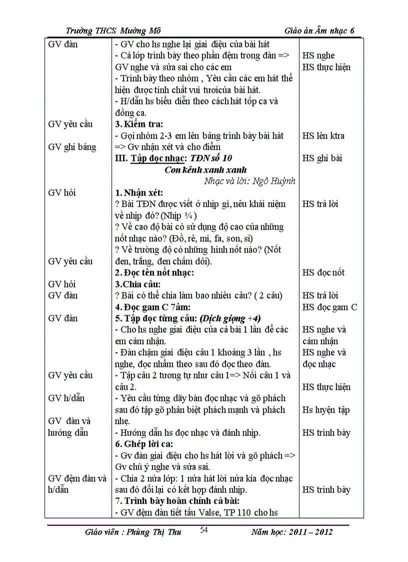 image for page Âm nhac 6 mẫu mới