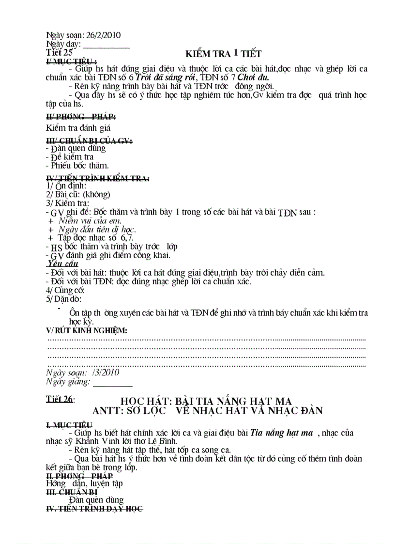 image for page Âm nhạc 6 T25 26