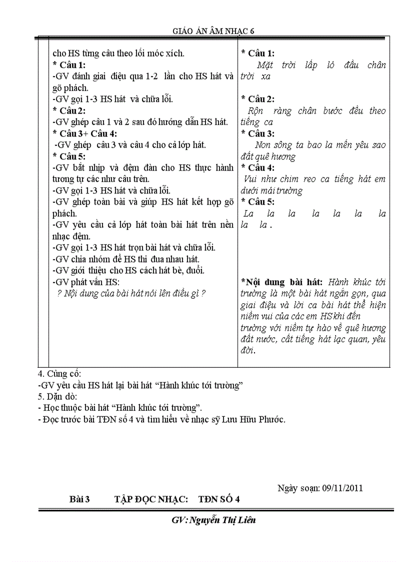 image for page Am nhac 6 theo PPCT 2011 2012 tiet 1 17