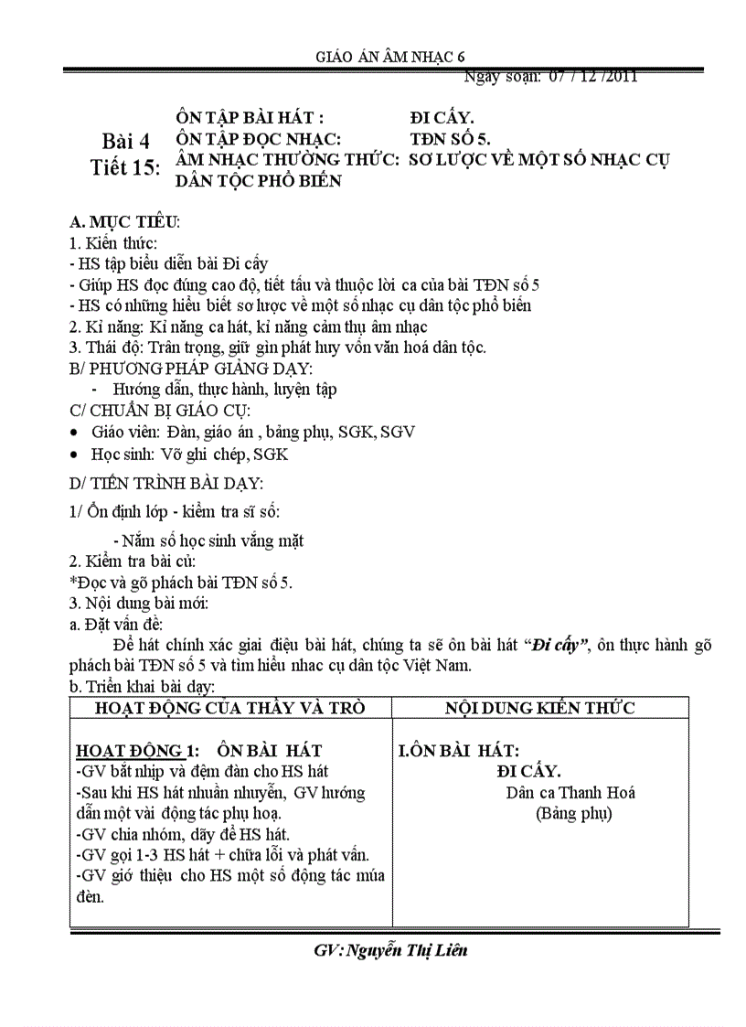 image for page Am nhac 6 theo PPCT 2011 2012 tiet 1 17