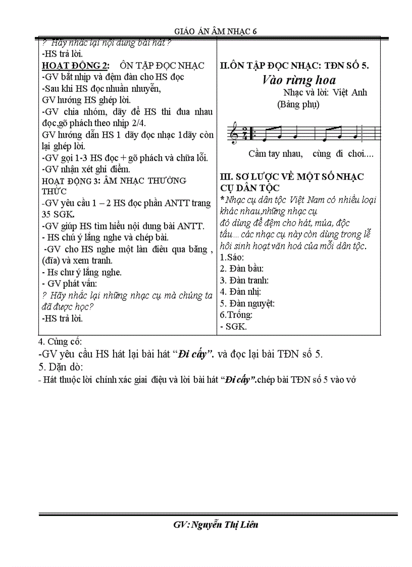 image for page Am nhac 6 theo PPCT 2011 2012 tiet 1 17