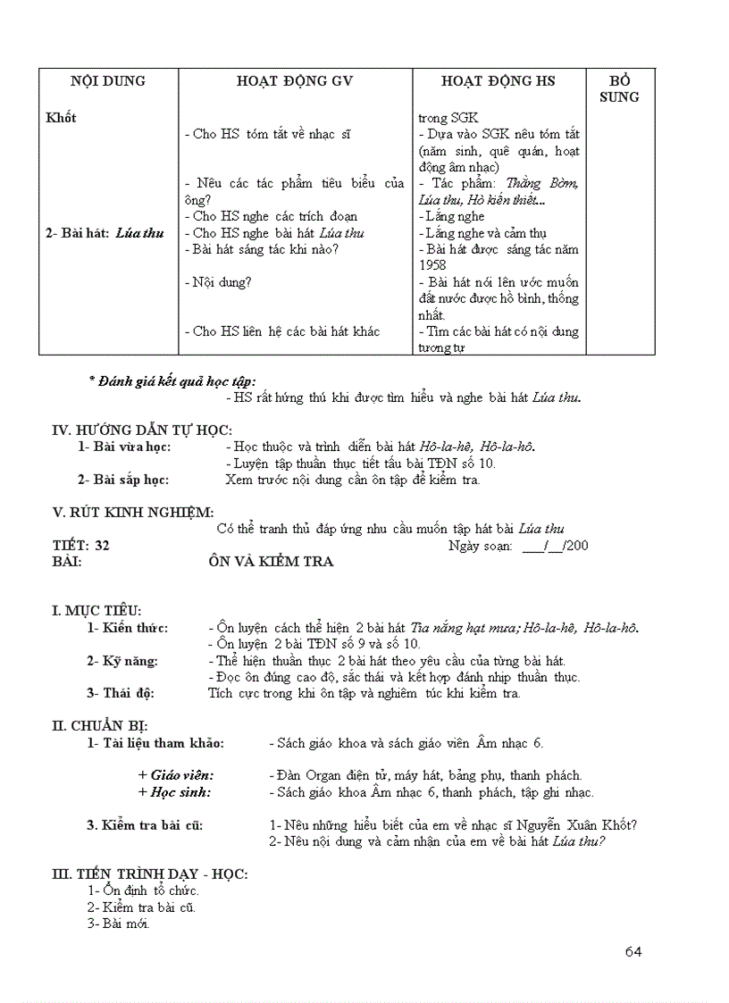 image for page Âm nhạc 6 tiết 1 32