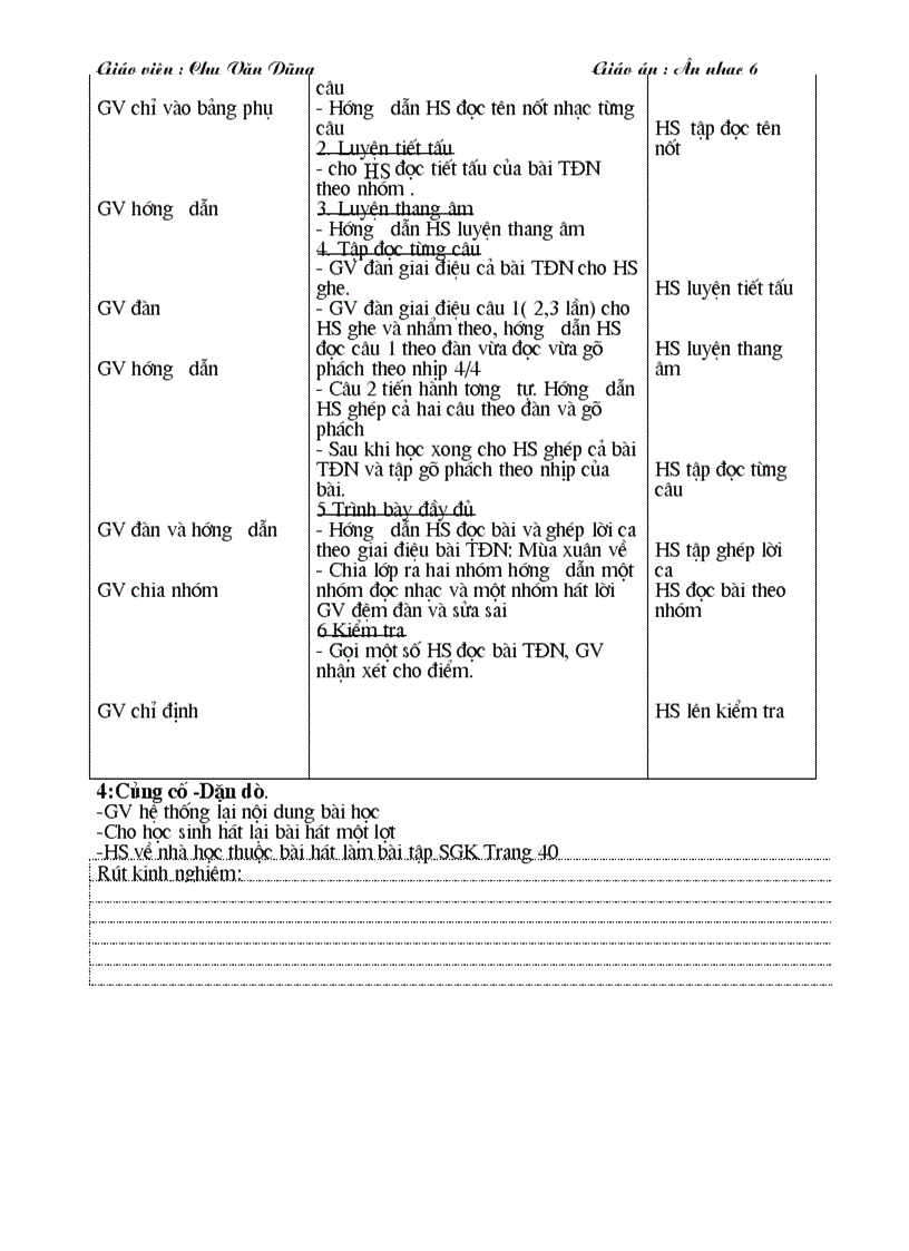 image for page Âm nhạc 6 tiết 19 20 CKTKN
