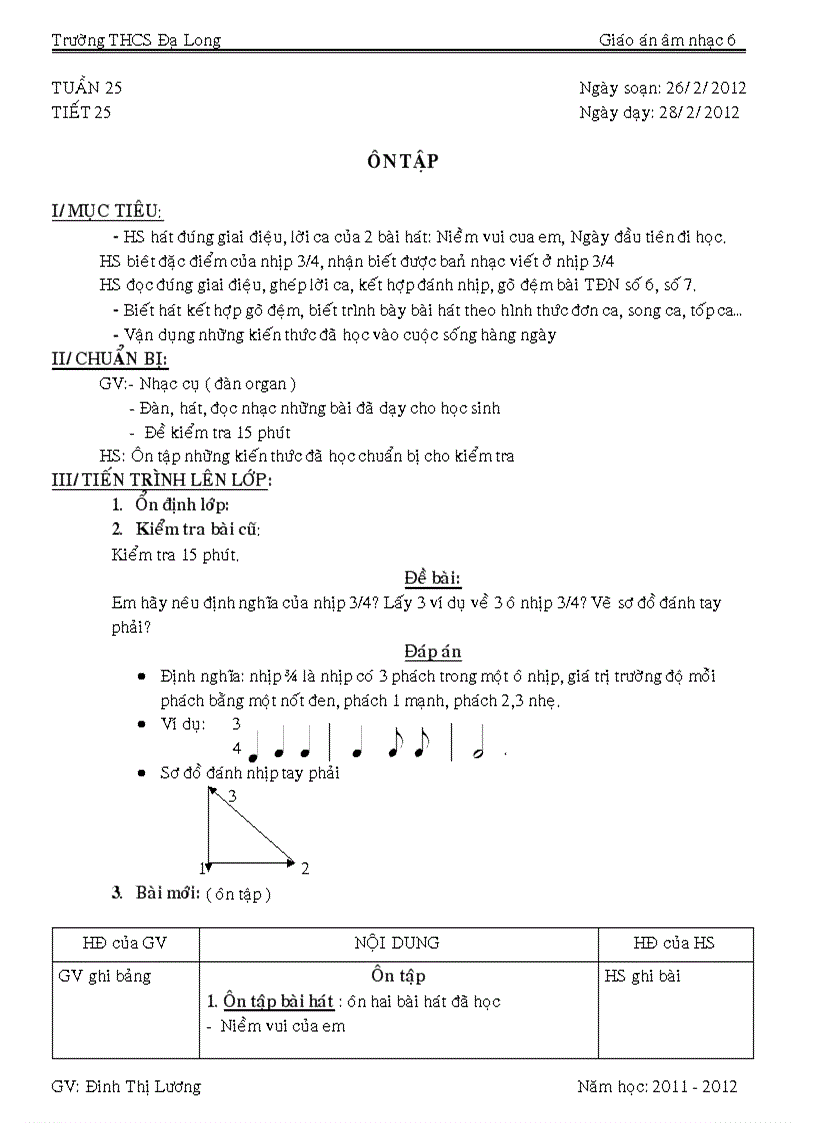 image for page Âm nhạc 6 tiết 25