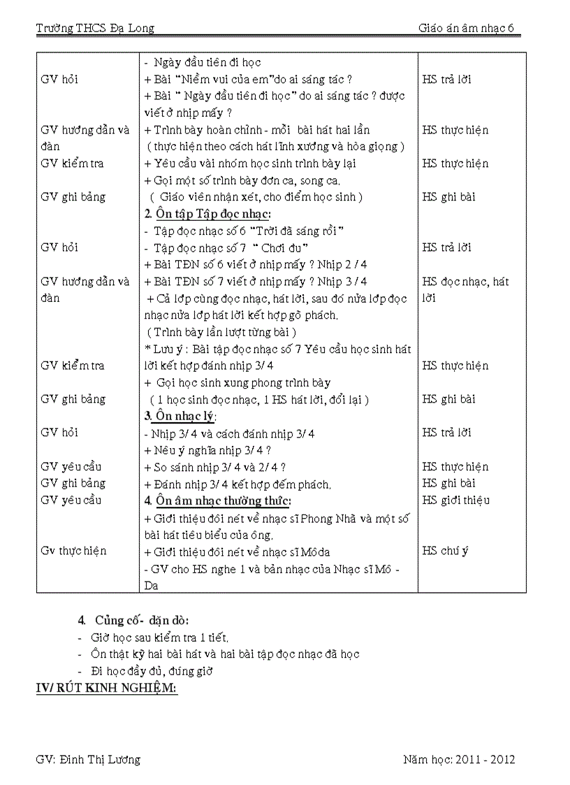 image for page Âm nhạc 6 tiết 25