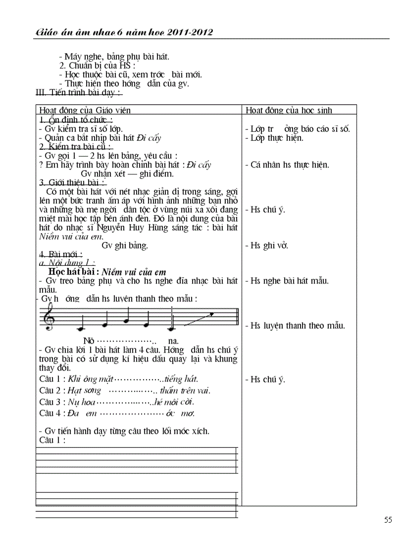 image for page Âm nhạc 6 trọn bộ giảm tải