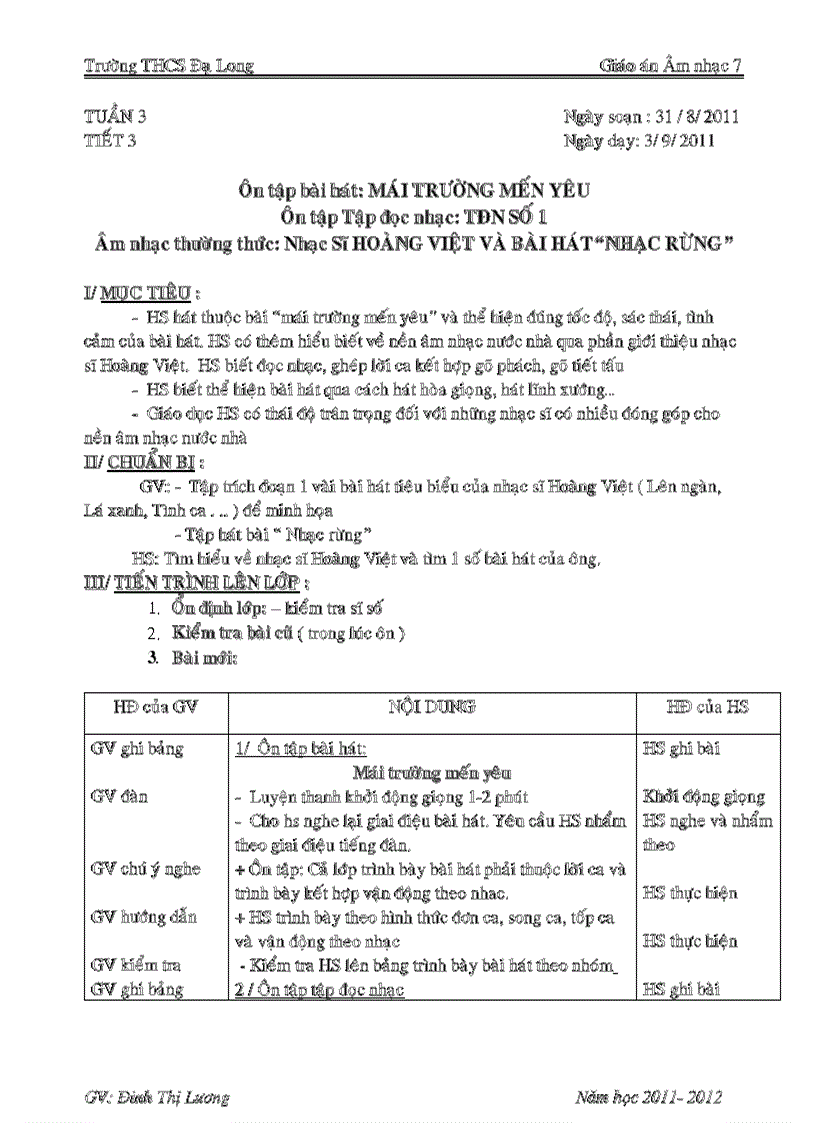 image for page ÂM NHẠC 7 Tiết 3