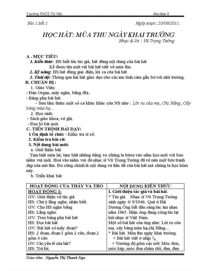 image for page Âm nhạc 8 kỳ I 2 cột