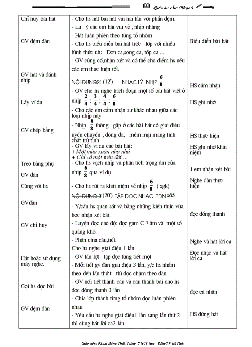 image for page Âm Nhạc 8 HKII