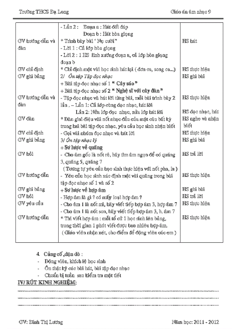 image for page Âm nhạc 9 tiết 7