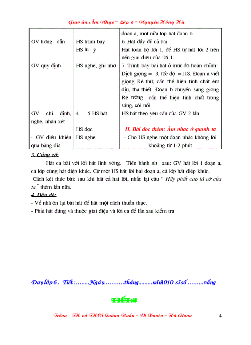 image for page Âm nhac lop 6