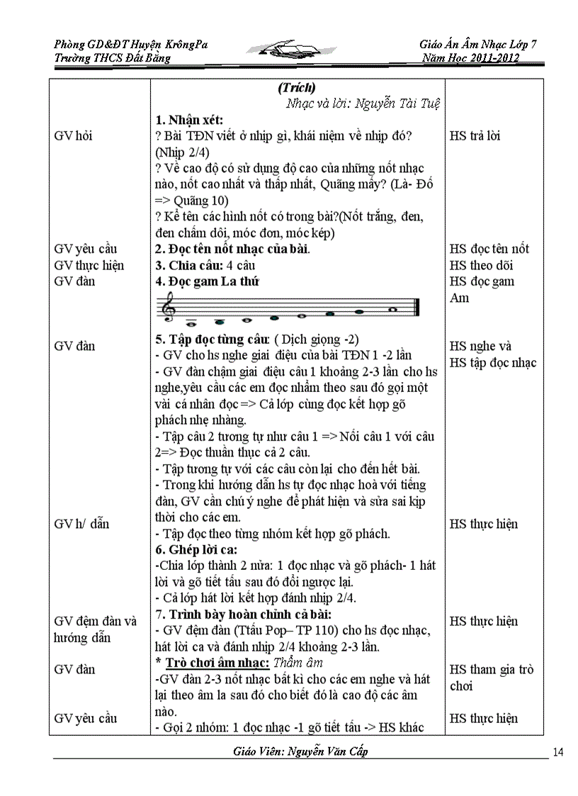 image for page Âm nhạc lớp 7 hay