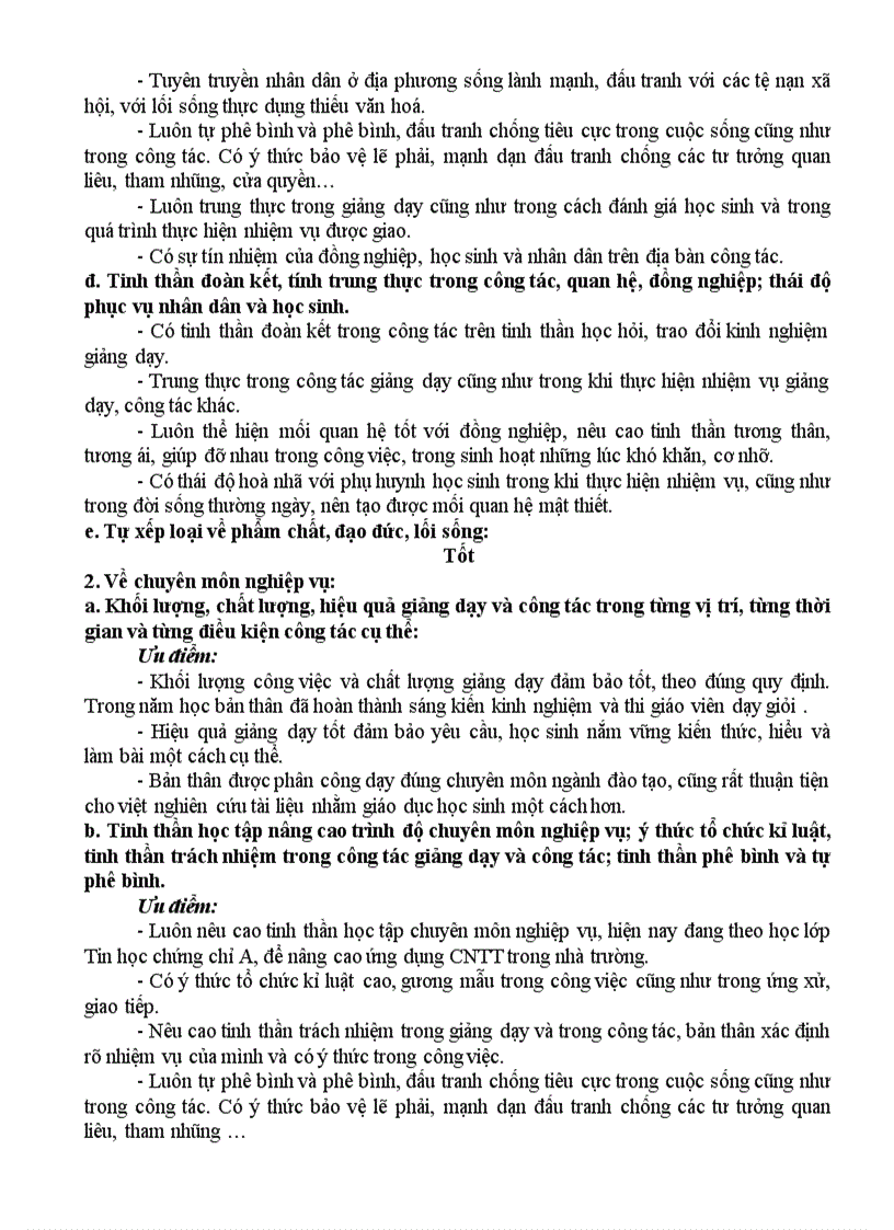 image for page Ban tu nhan xet danh gia xep loai gv