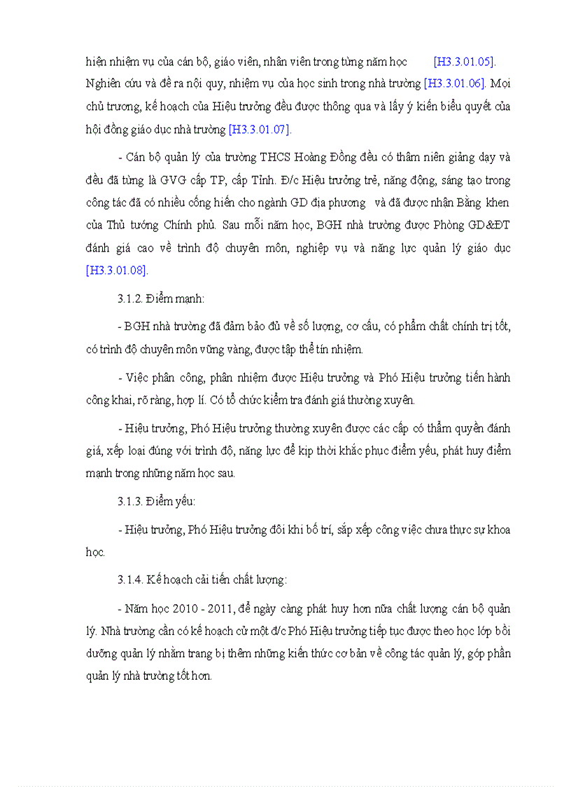 image for page Báo cáo tự đánh giá trường THCS