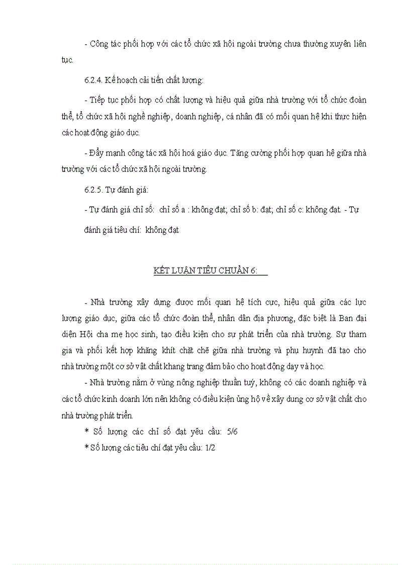 image for page Báo cáo tự đánh giá trường THCS