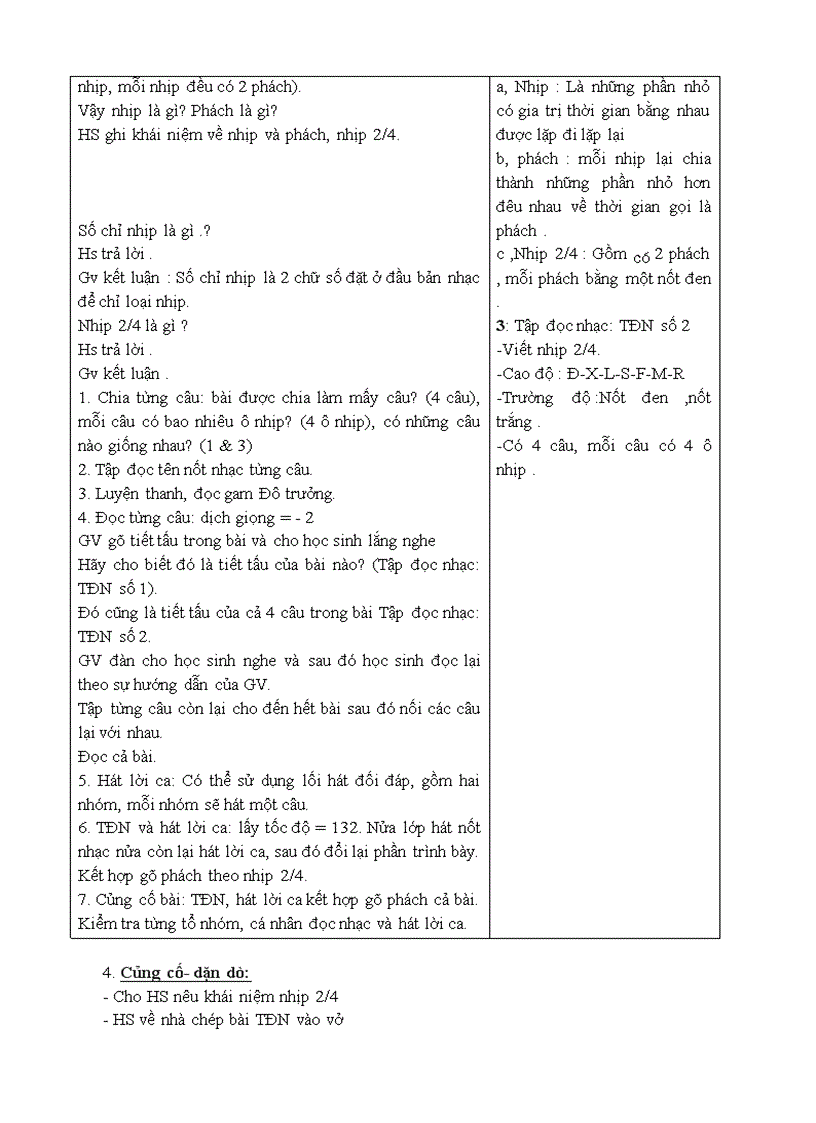 image for page Bộ giáo án Âm nhạc lớp 6 namhocj211 2012