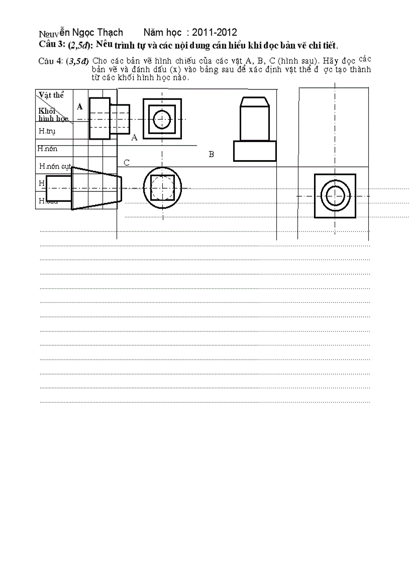 image for page Đề kiểm tra công nghệ 8 tiết 16