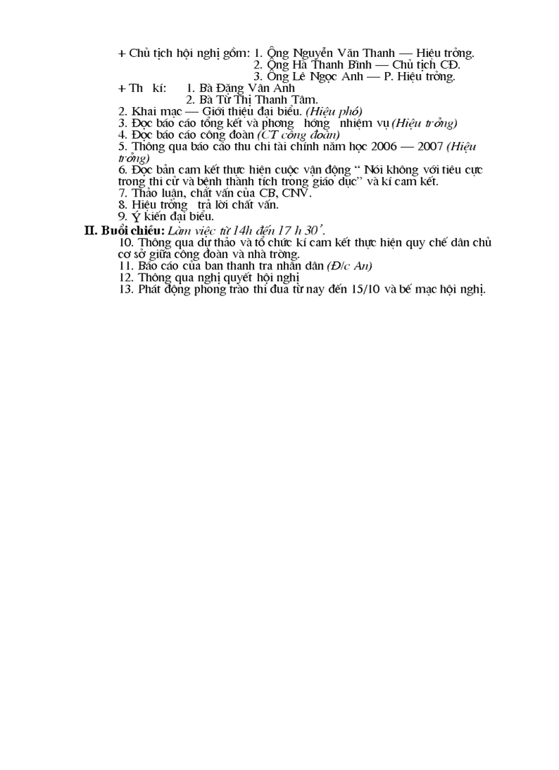 image for page Diễn văn khai mạc HNCNVC