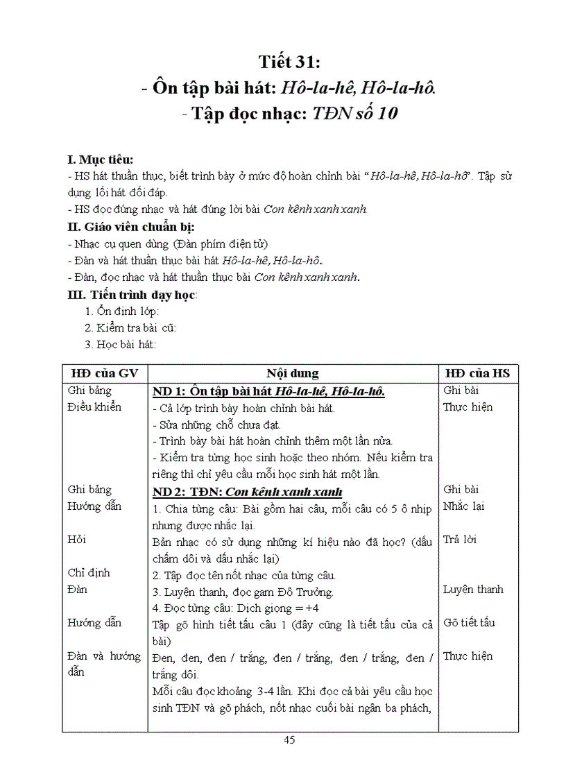 image for page GA Âm nhạc 6 cả năm hay