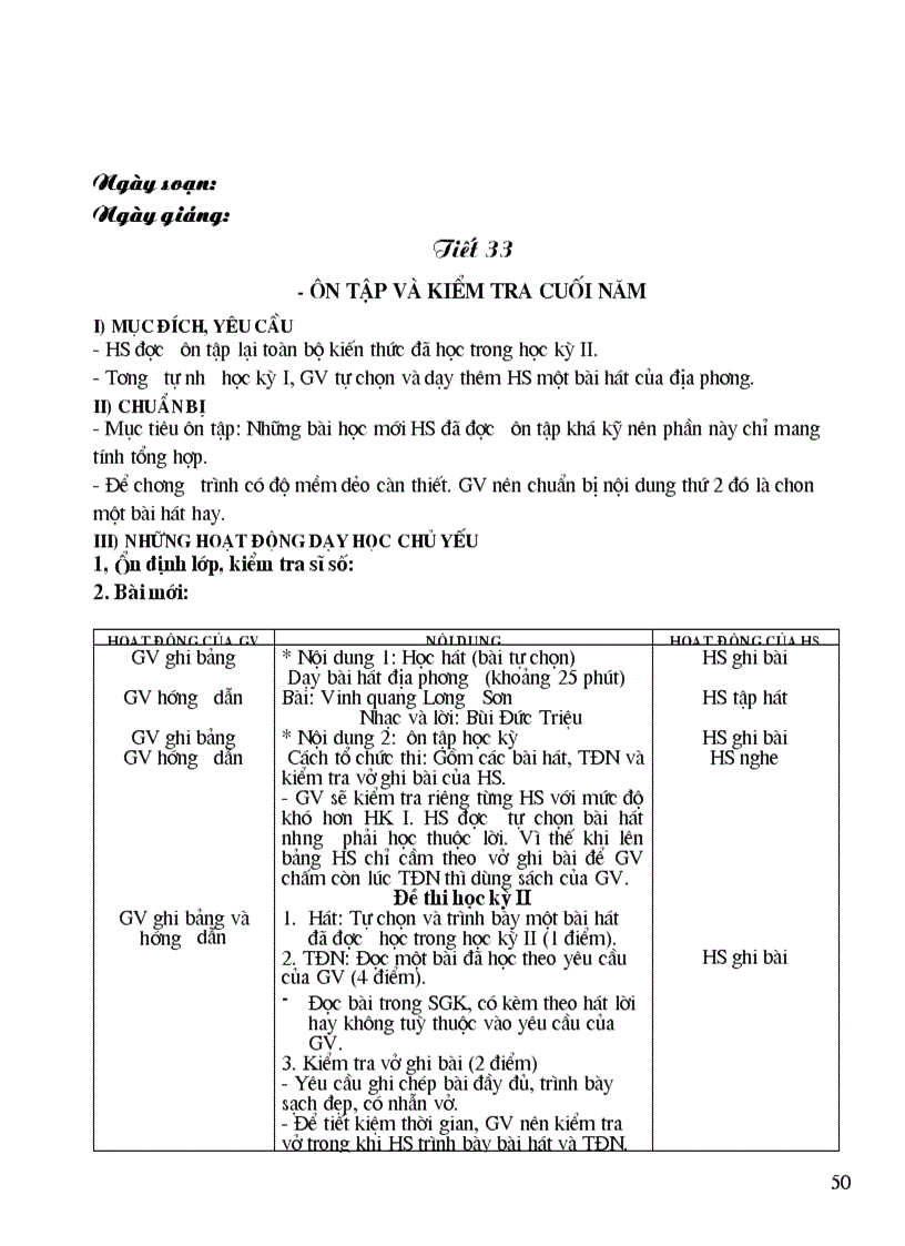 image for page Ga âm nhạc 6 mới cực hay