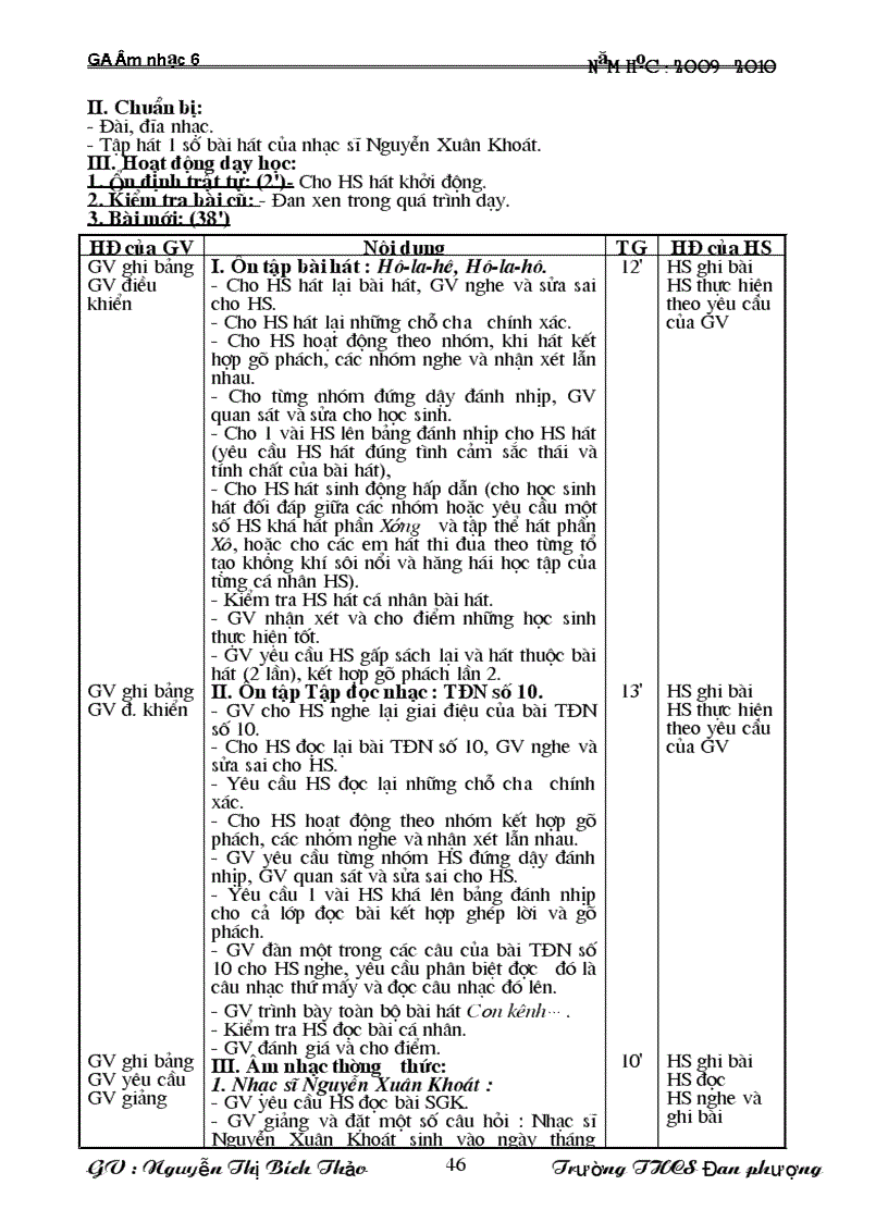 image for page GA Âm nhạc 6 NTBT