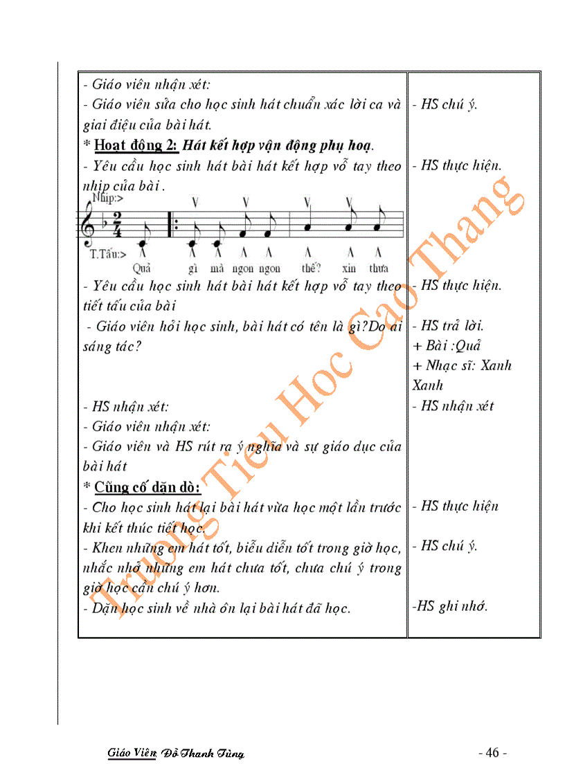 image for page Giao an am nhac 1