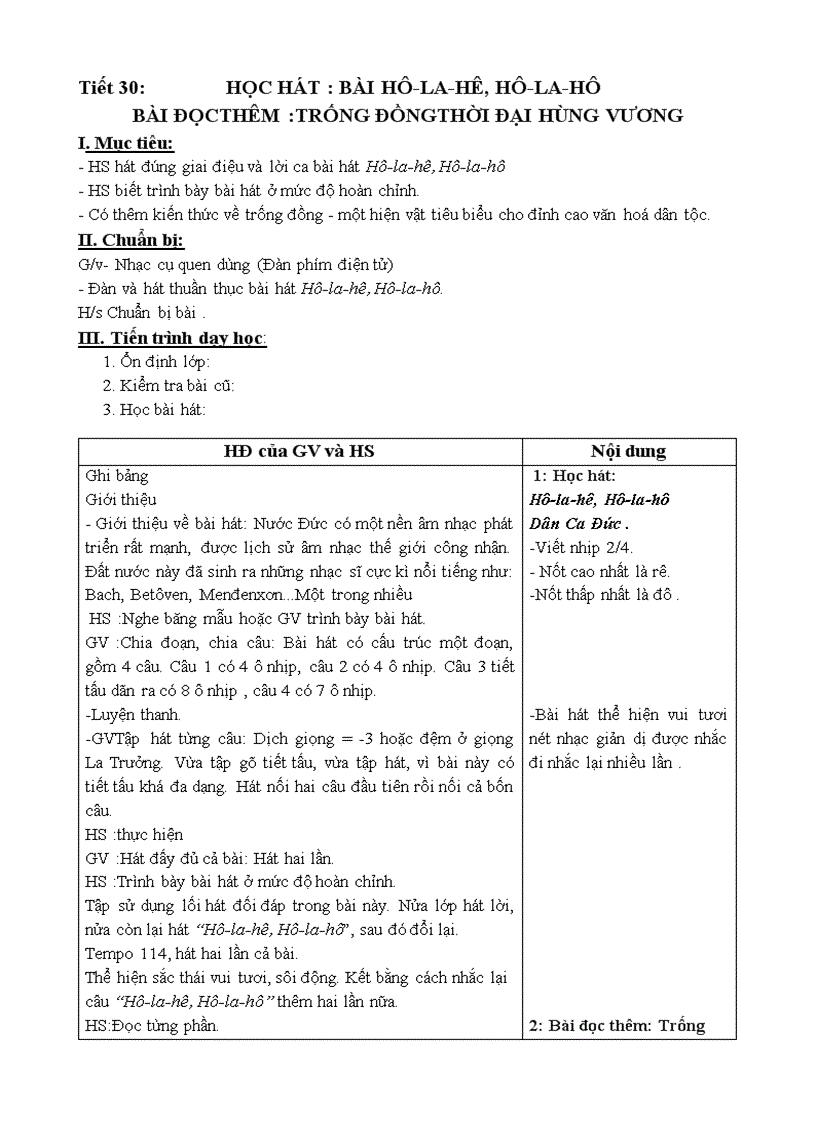 image for page Giao an Am Nhac 6 ca nam 2011 2012