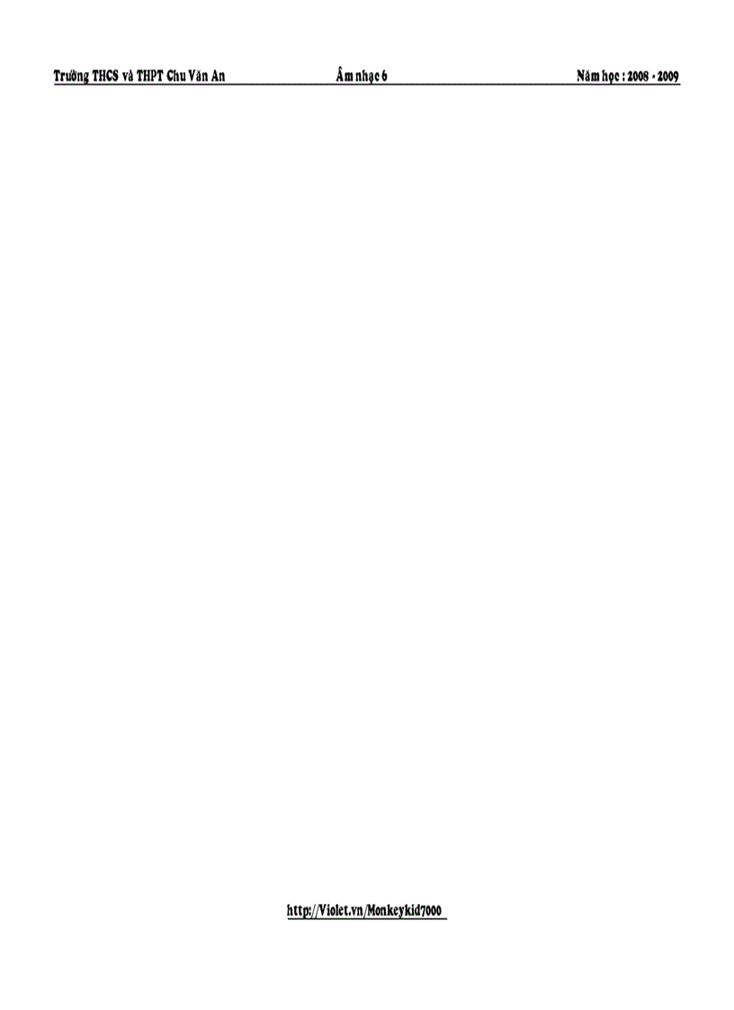 image for page Giáo án âm nhạc 6 hk i