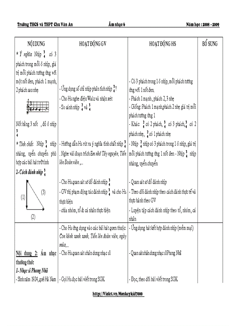 image for page Giáo án âm nhạc 6 hk ii