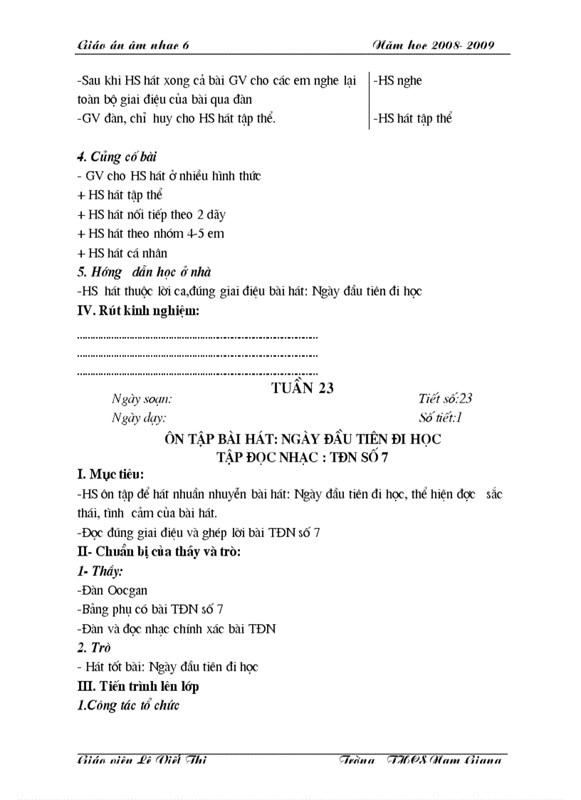 image for page Giao an am nhac 6