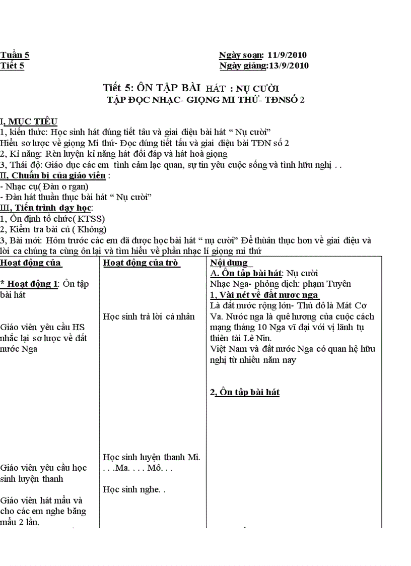 image for page Giao an am nhac 9