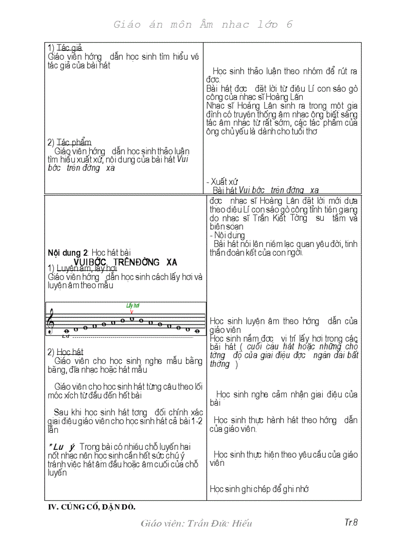 image for page Giao an Am nhac L6 chuan