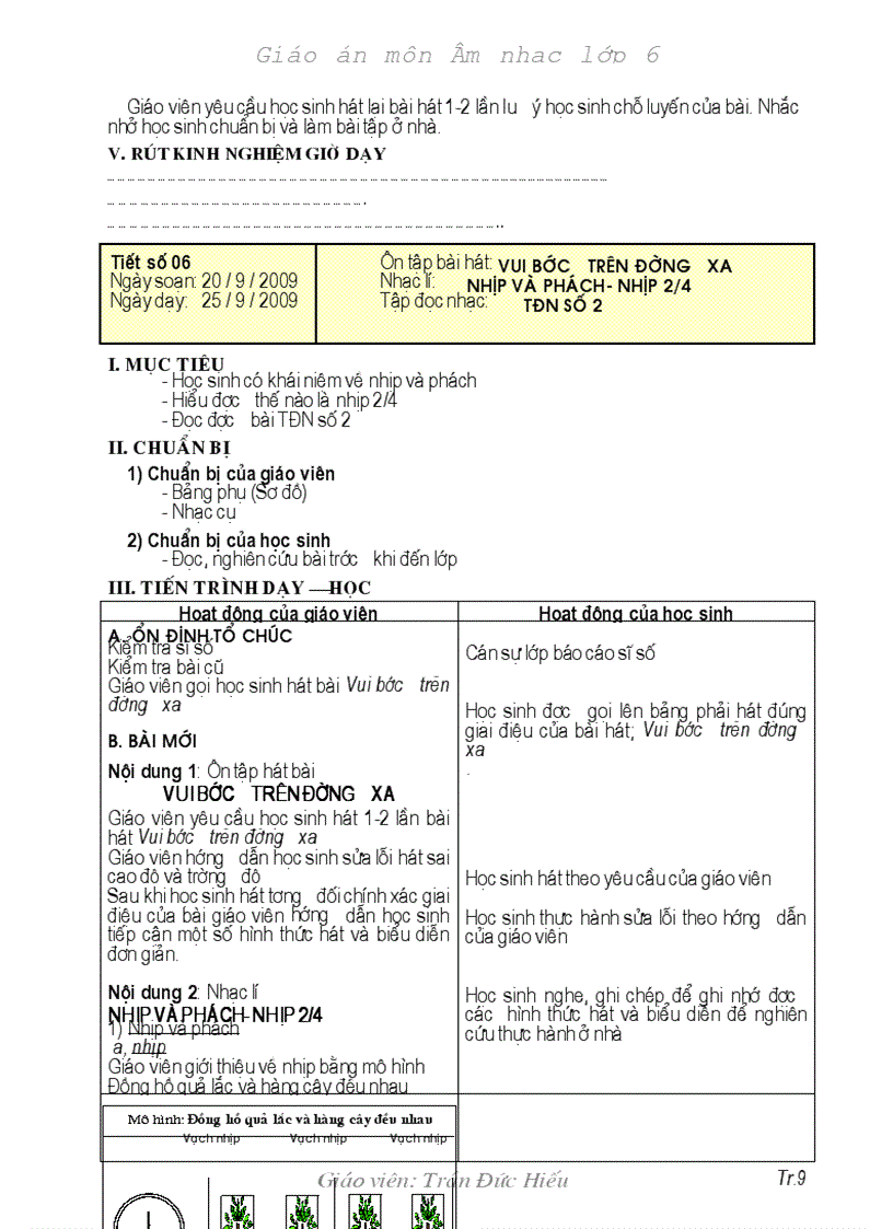 image for page Giao an Am nhac L6 chuan