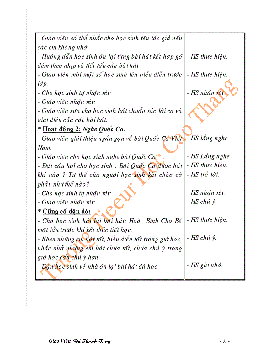 image for page Giao an am nhac lop 2