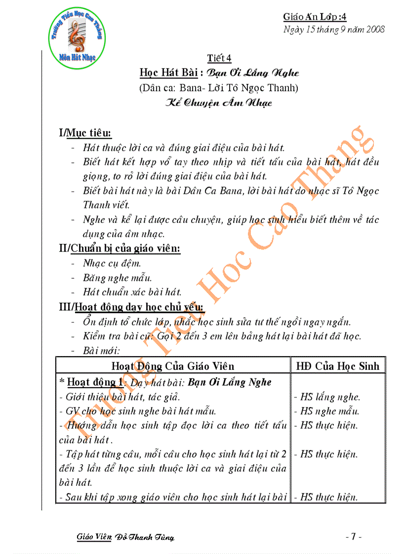 image for page Giao an am nhac lop 4