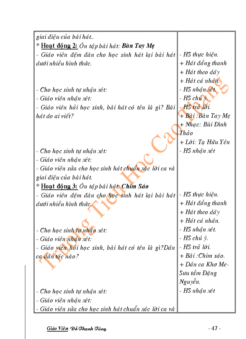 image for page Giao an am nhac lop 4