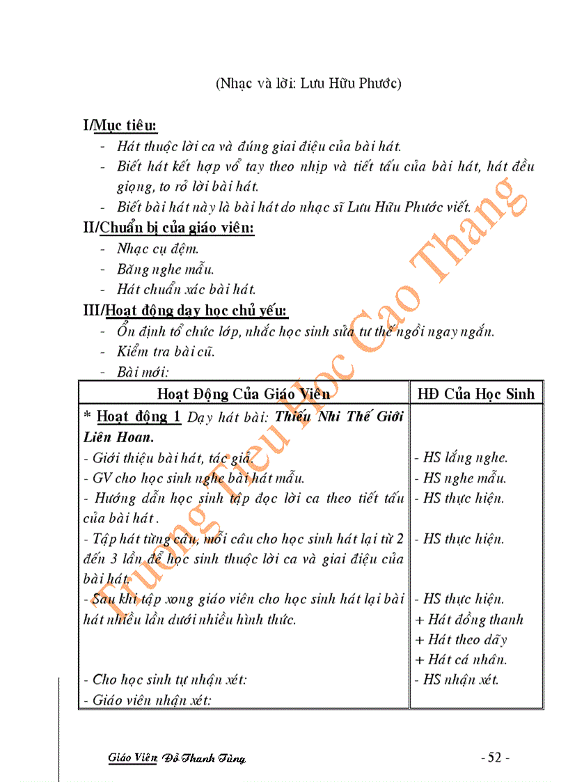 image for page Giao an am nhac lop 4