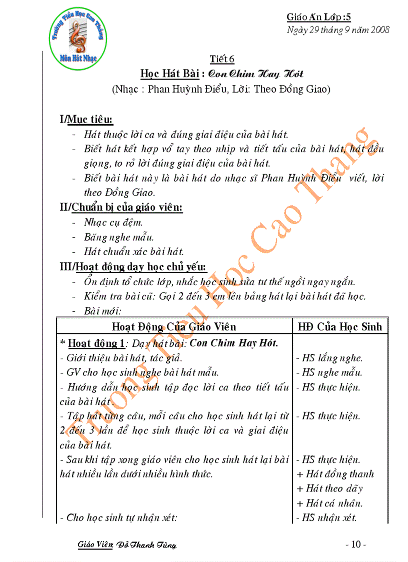 image for page Giao an am nhac lop 5