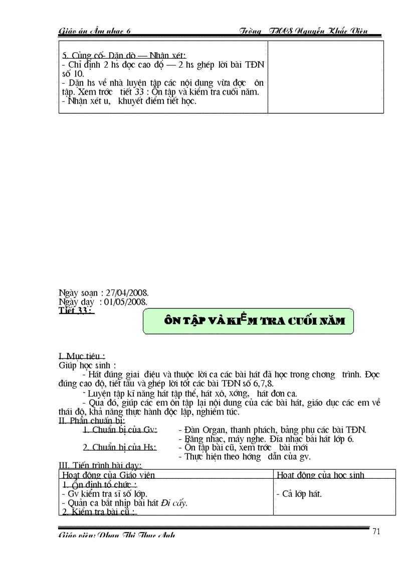 image for page Giao an am nhac lop 6 CKTKN