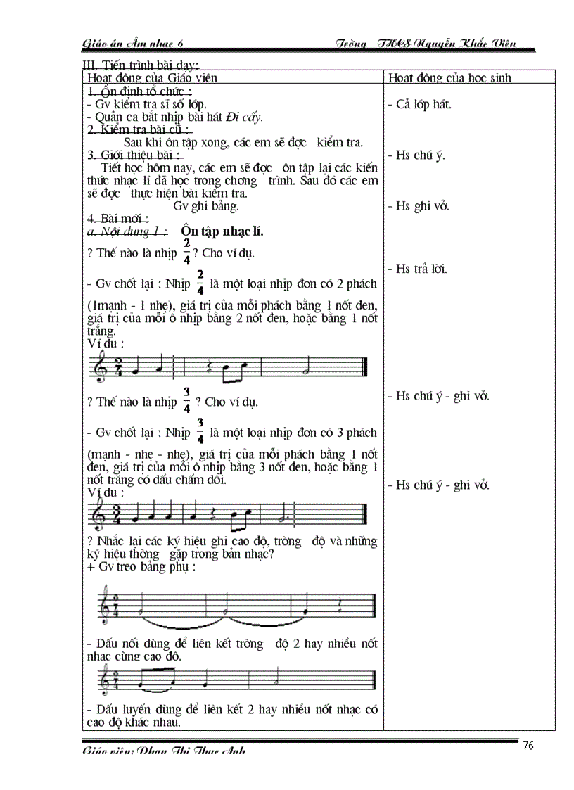 image for page Giao an am nhac lop 6 CKTKN